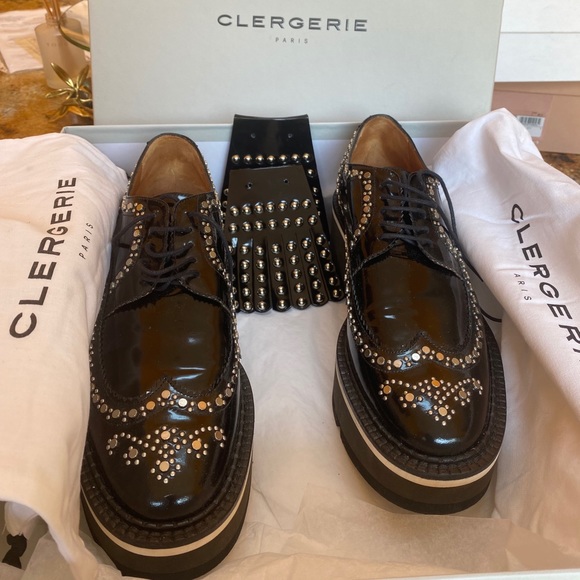 ROBERT CLERGERIE BOELOU PLATFORM WINGTIP OXFORD - Picture 5 of 14